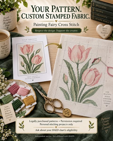 Custom Stamped Fabric