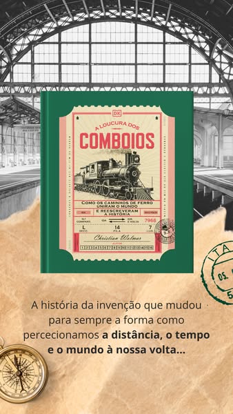 O melhor presente para os amantes de comboios