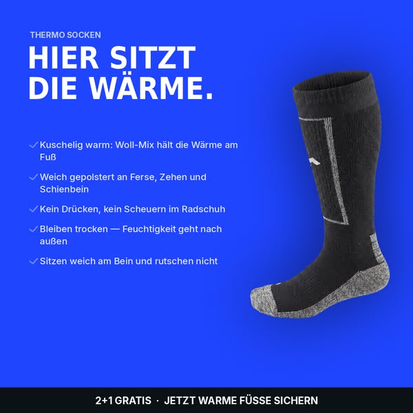 Endlich warme Füße