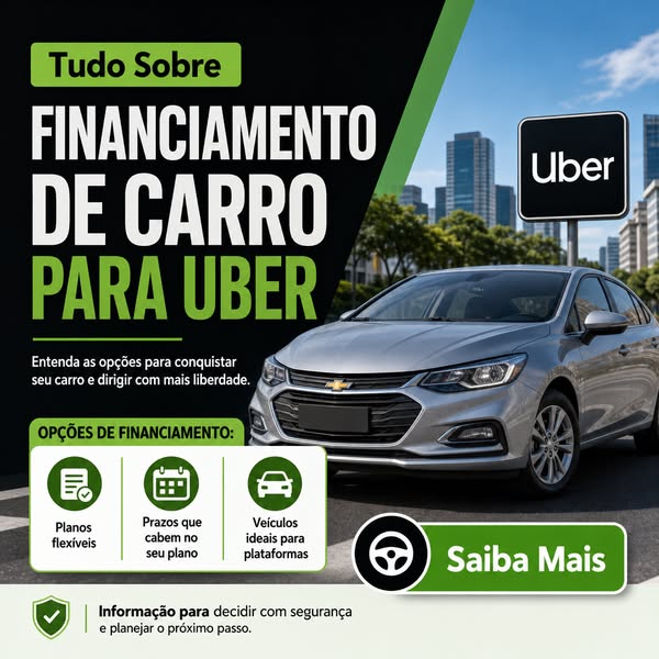Financiamento de Carro para Uber