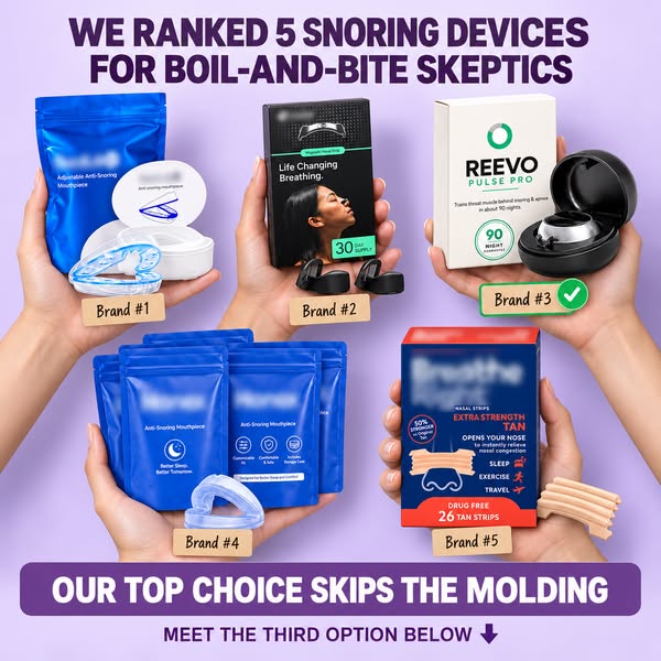 We Tested 5 Anti-Snoring Products. Only 1 Actually Worked.