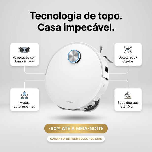 O robot que limpa a casa por ti