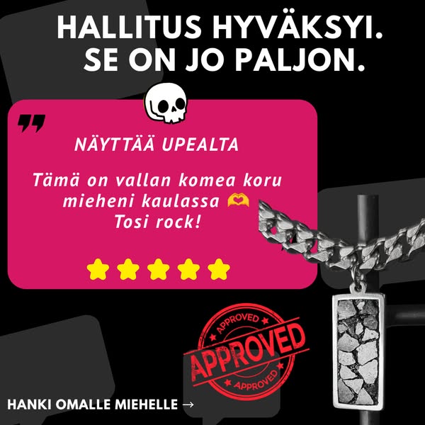 Palanen rokkia arkeen