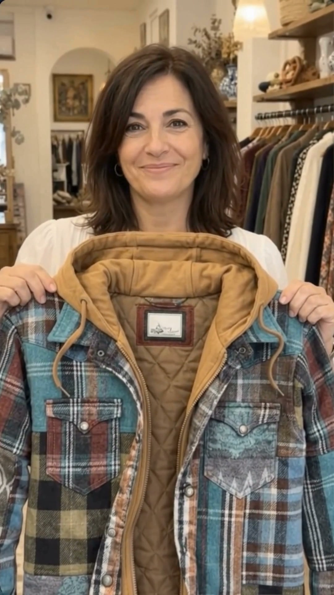 Una chaqueta fácil de combinar y aún más fácil de llevar