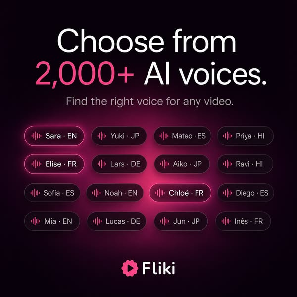 Realistic AI voices, free to start