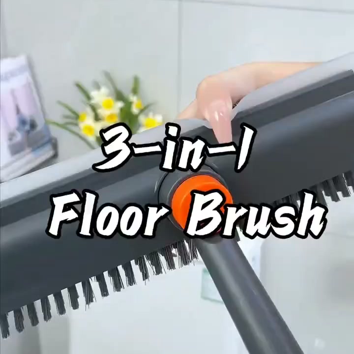 Rotatable 3-in-1 Cleaning Tool for Every Household Surface
