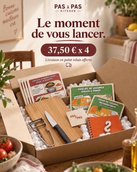 Soyez enfin fier de ce que vous cuisinez.