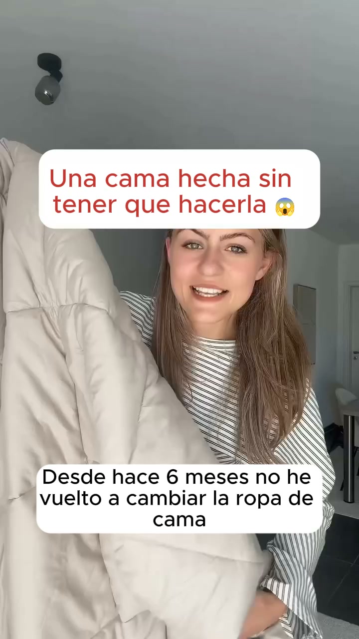 Nunca más cambiar la ropa de cama