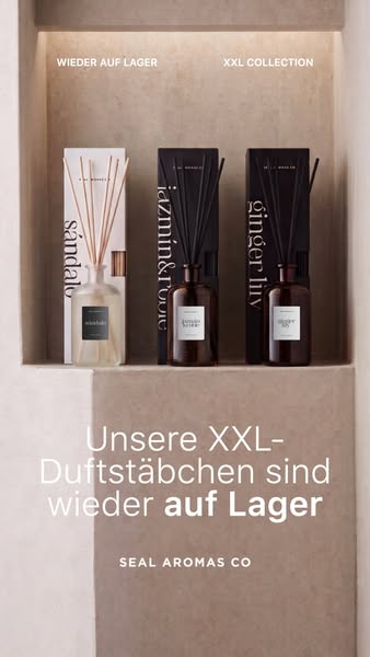 Lass dein Zuhause genauso gut duften, wie es aussieht.