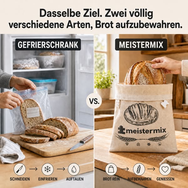 Brot bleibt bis zu 3× länger frisch