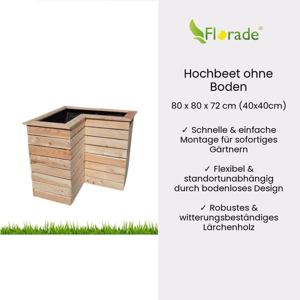 Hochbeet ohne Boden