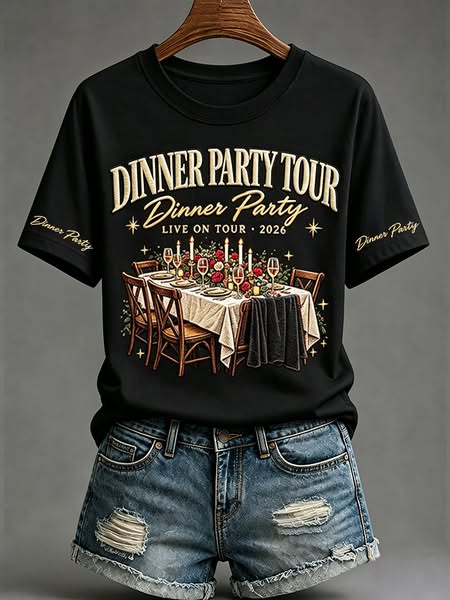 Not Just A Concert Shirt. It’s Your Invitation To The Dinner Party.