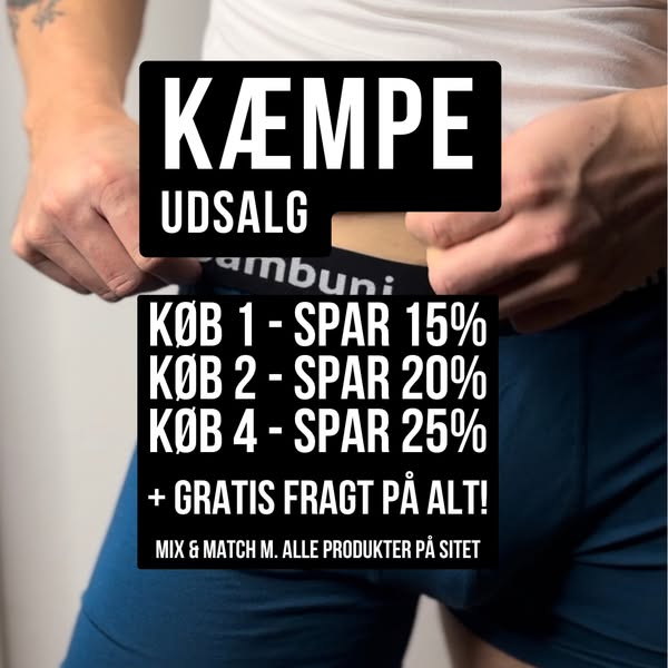 KÆMPE UDSALG: Spar op til 25% på alt blødt tøj