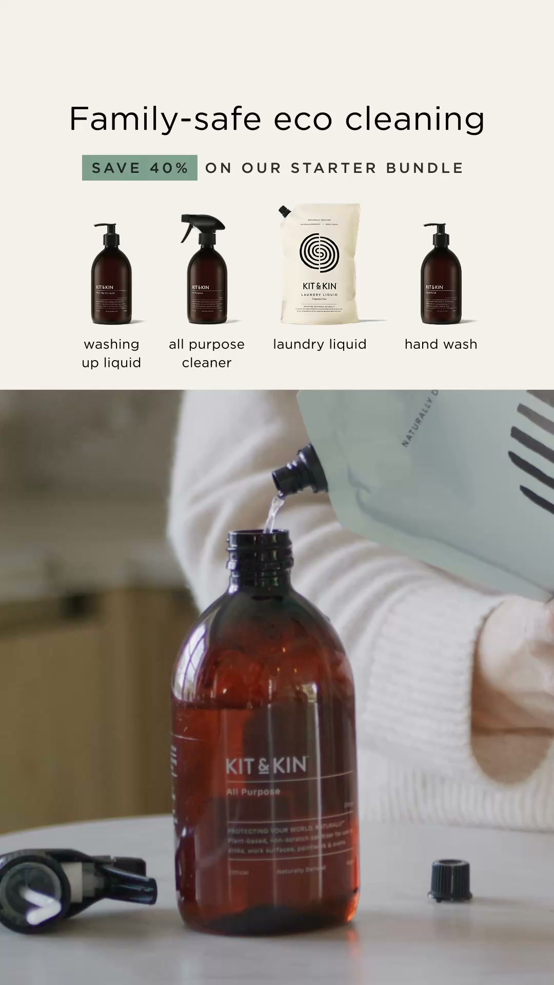 Powerful non-toxic clean