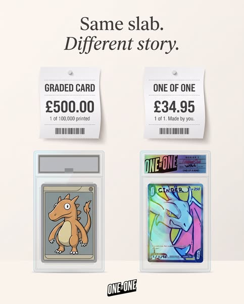 Create the trading card no one else will have!