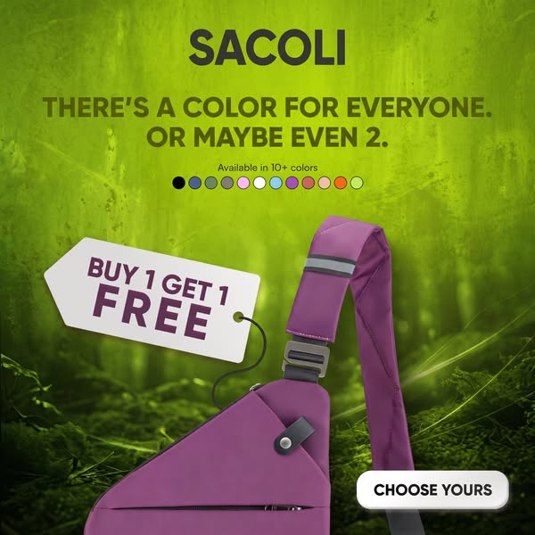 BUY 1, GET 1 FREE