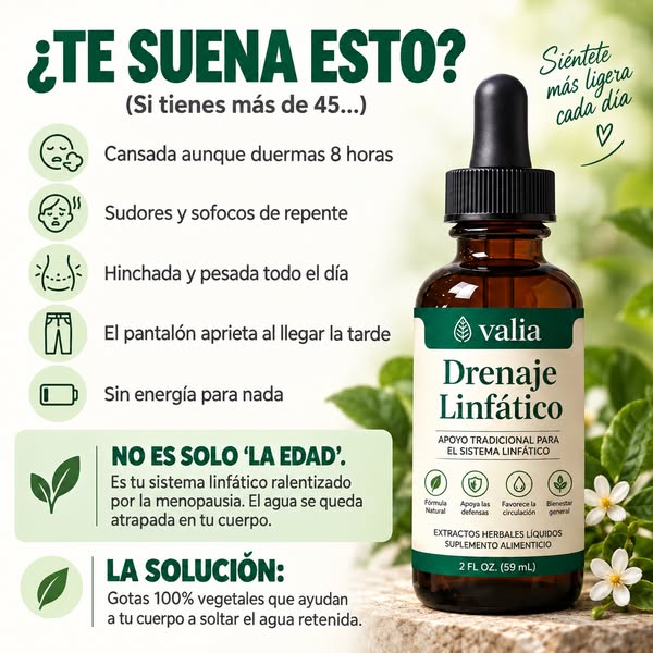 No es tu estilo de vida — quizá tu sistema linfático necesita un poco de ayuda