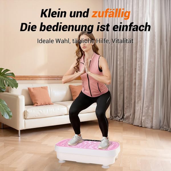 Vibration Platform for Full-Body Workout