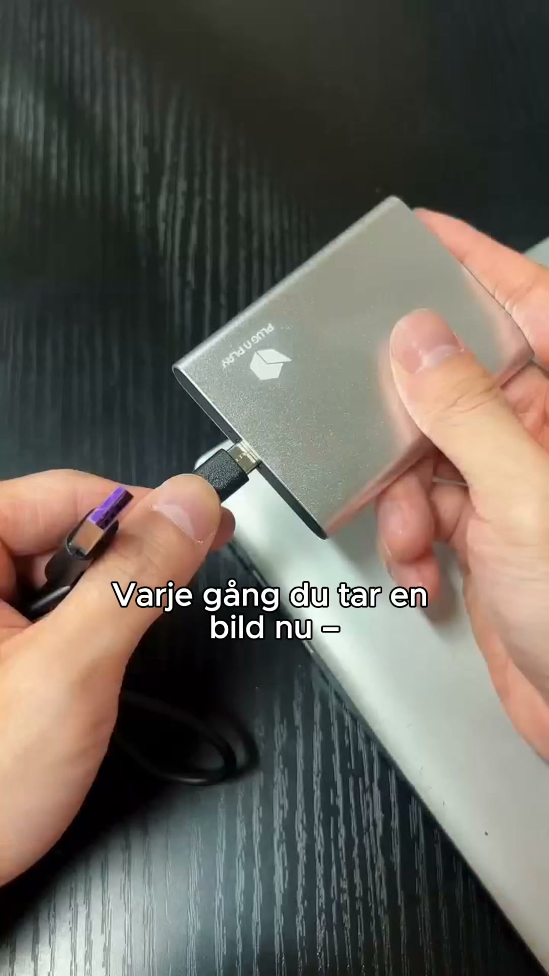 Lagra dina foton och videor snabbt och säkert.