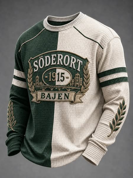 Bajen‑inspirerad tröja