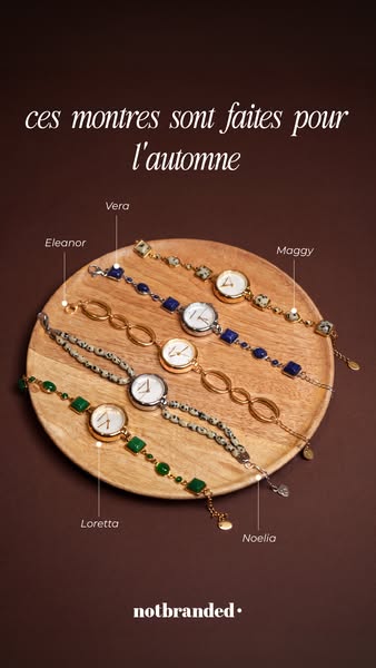 Découvrez les montres