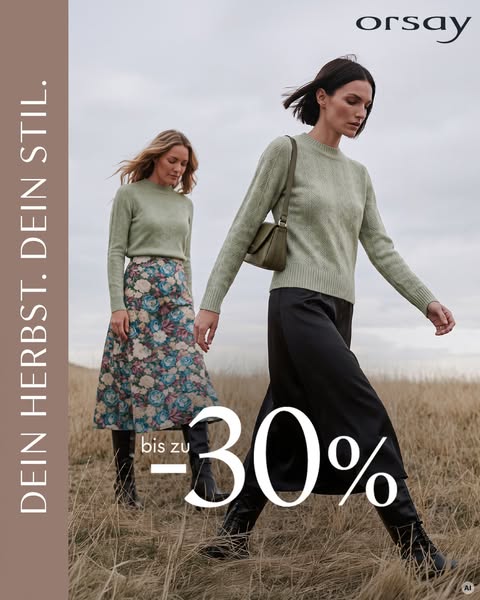 DEIN HERBST. DEIN STIL. BIS ZU -30%