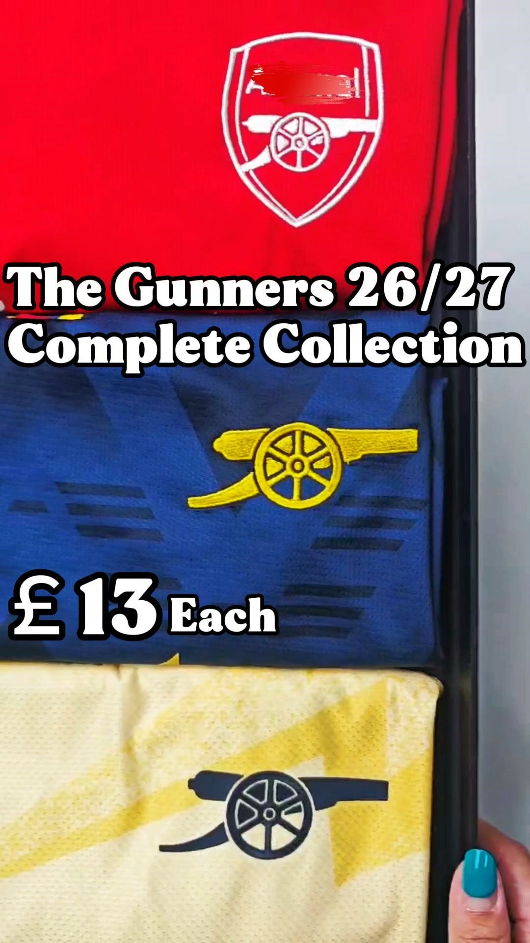 THE NEW SEASON TRIO – £13 EACH