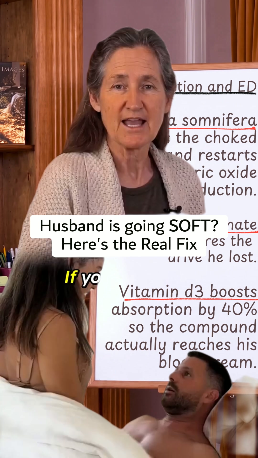 If your husband is going soft, don't nag him. Give him this.