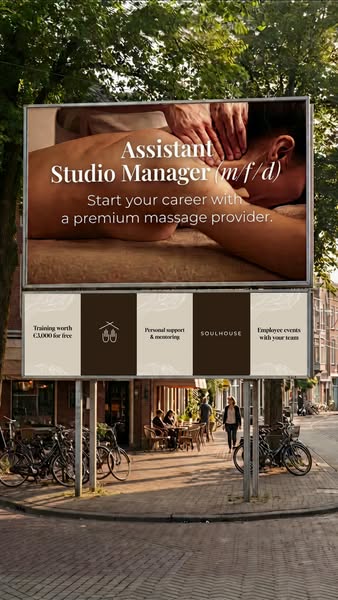 Now hiring: Assistant Studio Manager