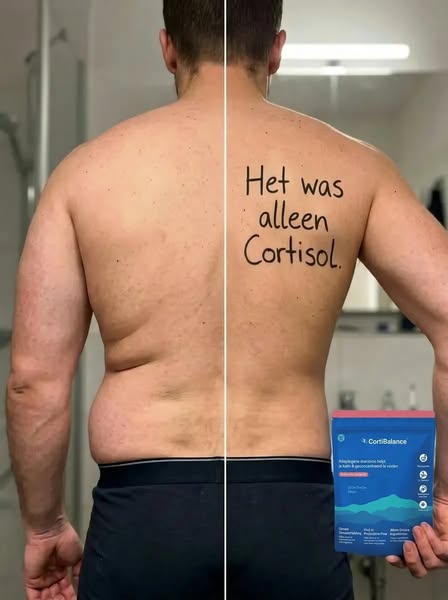 Het was geen vet — het was al die tijd het cortisol
