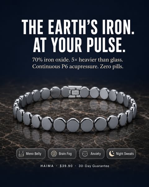 Haima Hematite Bracelet for Women | Natural Iron Oxide