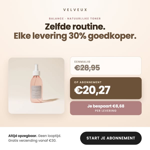 Elke levering 30% goedkoper