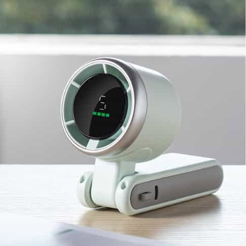 3 IN 1 Rechargeable Handheld Turbo Fan - Green