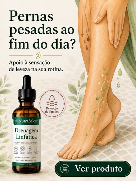 Menos inchaço, mais leveza em cada gota.