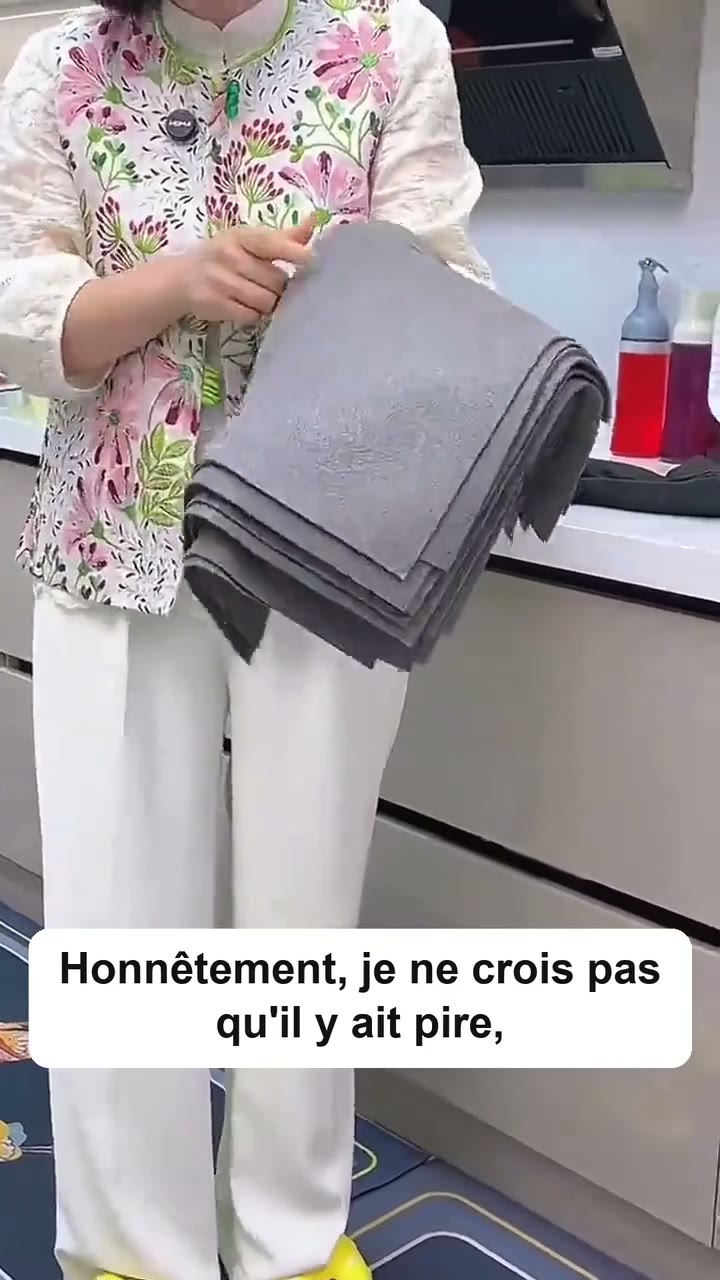 Fini les traces et les produits chimiques!