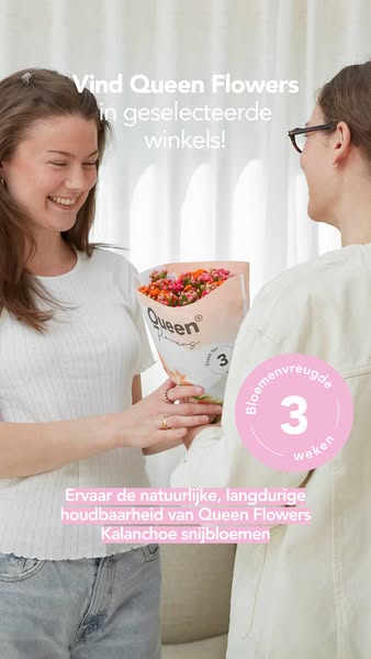 Bloeit minstens 3 weken