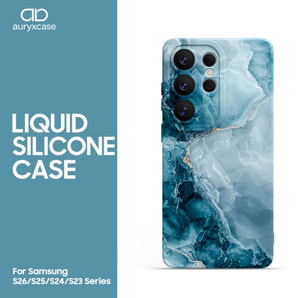 Marble Series - SamsungMagSafe Silicone Case