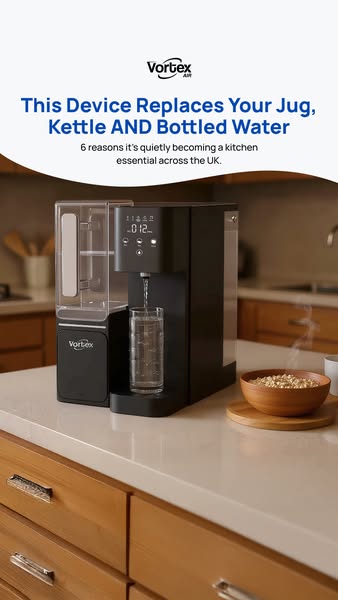99.99% Cleaner Water, Instantly