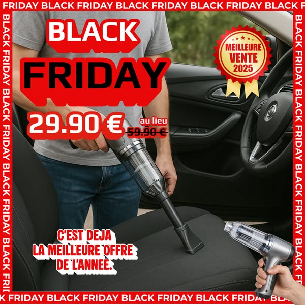 Offre Black Friday : -60% AUJOURD’HUI !