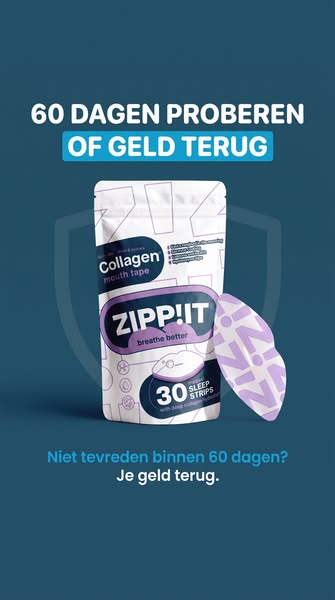 Slaap beter door mondtape