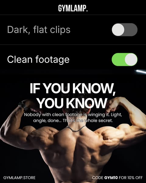 Nobody with clean footage is winging it.