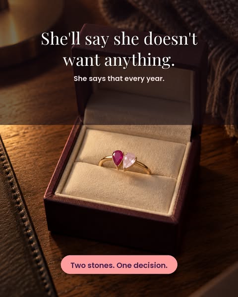 Two stones. One decision.