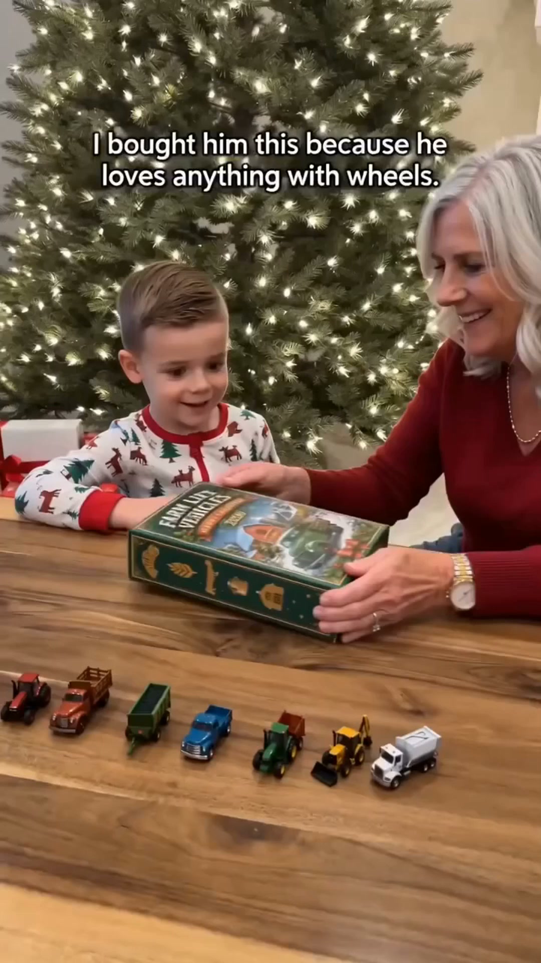 Farm Fleet Advent Calendar 24‑Day Toy Set