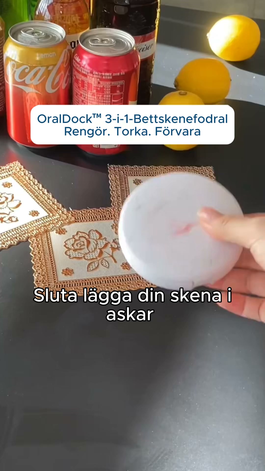 Sluta förvara din skena ohygieniskt – Upptäck OralDock™
