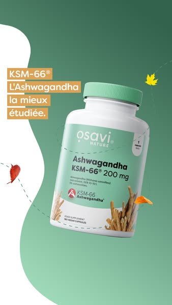 Osavi Ashwagandha KSM-66® 200 mg