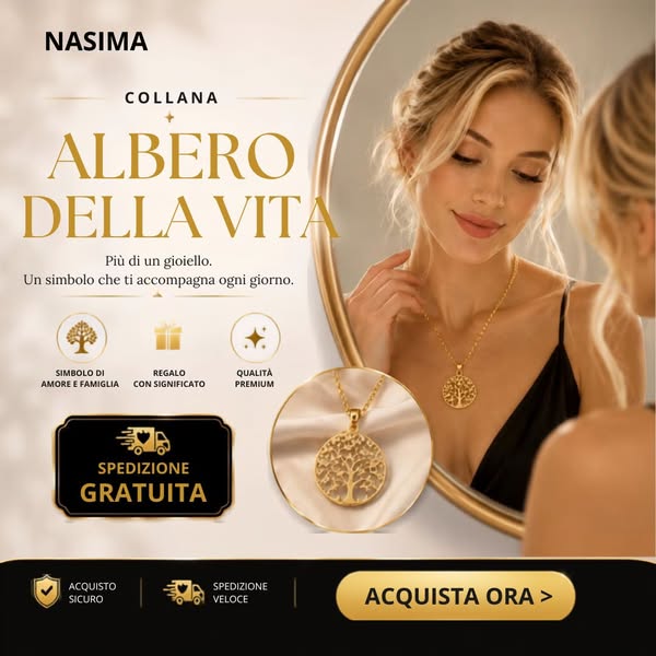 Collana Albero della Vita Eleganza Unica