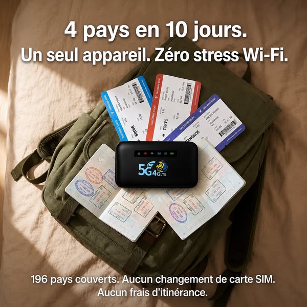 5G illimitée sans frais de roaming !