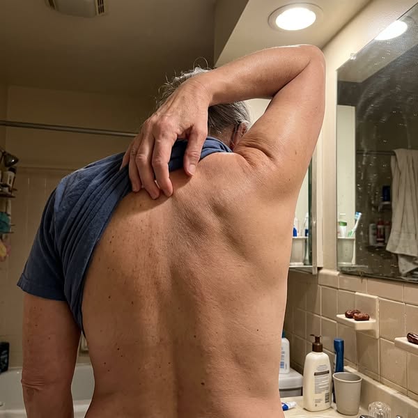 Your arm is on the wrong side of your body.