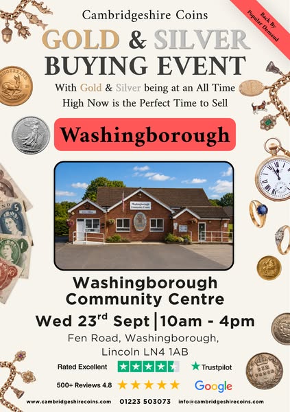FREE Valuation Event | WASHINGBOROUGH