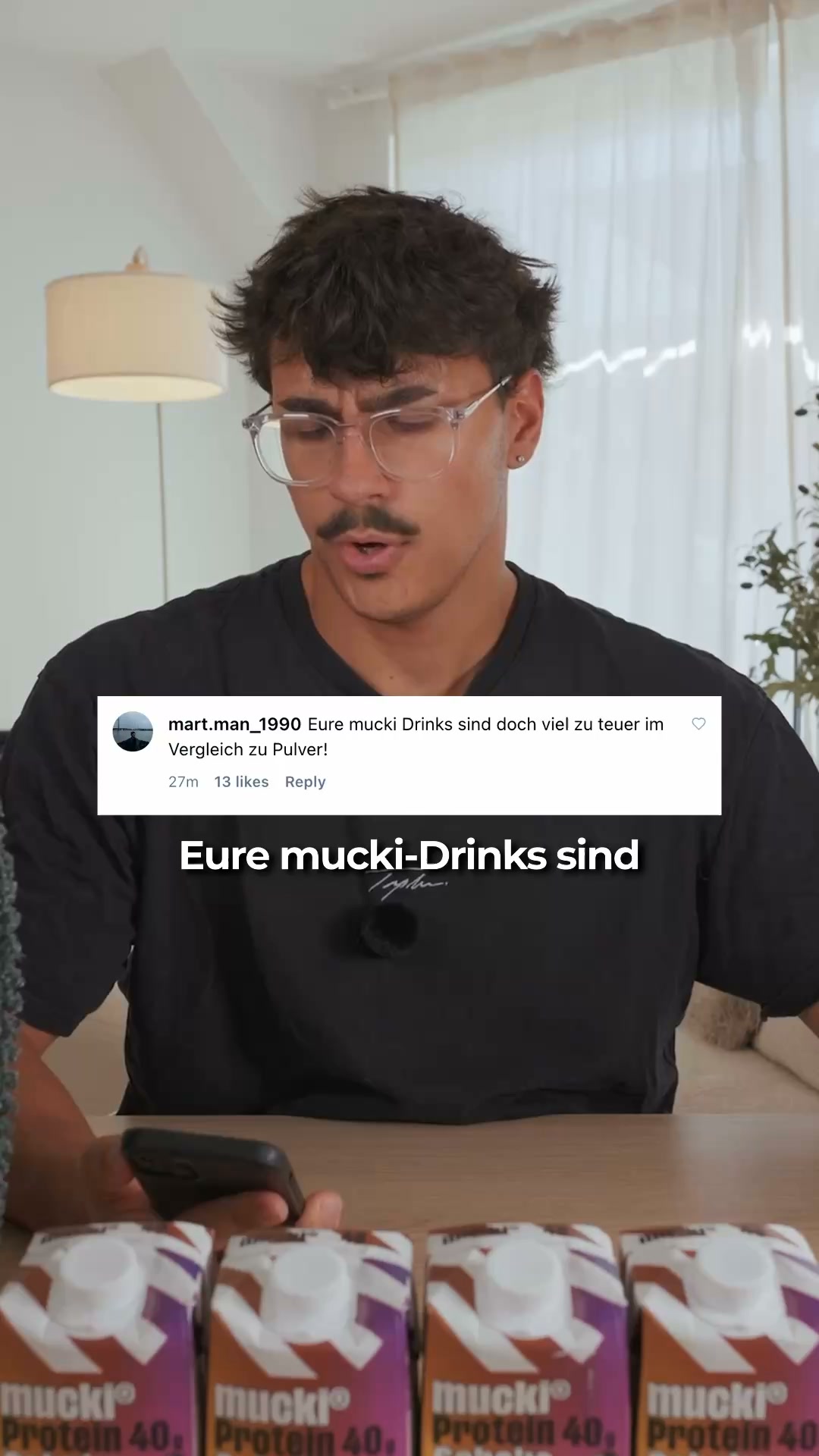 Proteindrink - fertig in 3 Sekunden